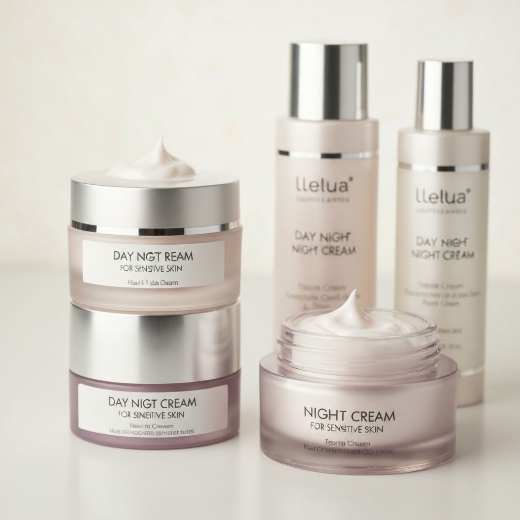 Cremas faciales para día y noche